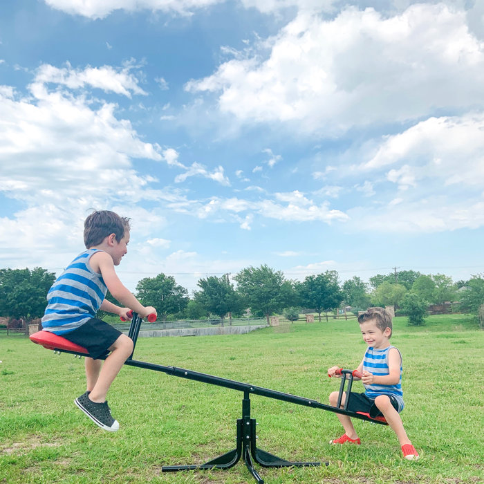 Gener8 2 Seat Spinning Teeter Totter & Reviews Wayfair